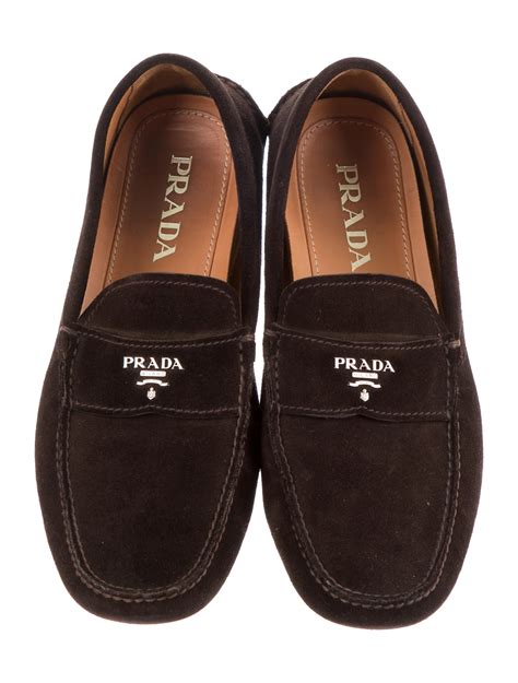 prada receipt loafers|prada suede loafer.